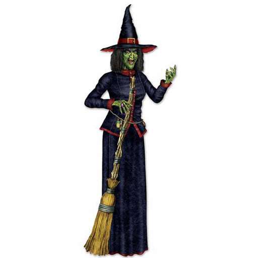 "Spooky Jointed Witch Decoration"