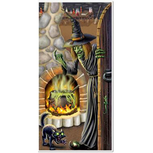 Halloween Witch's Brew Door Cover