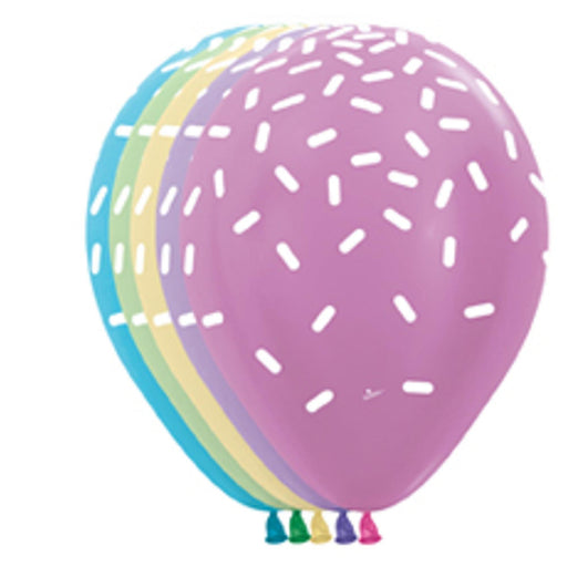 Sprinkle 11" All Over Pearl Balloons - 50 Pack