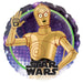 Star Wars C3Po 18" Round Helium Balloons (Pack Of 60)