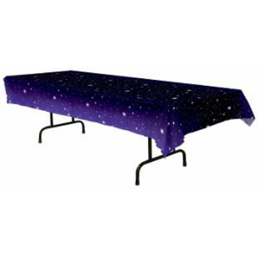 Starry Night Table Cover - Celestial Beauty For Your Dining Space.