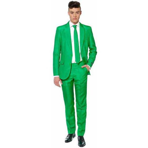 "Suitmeister X-Large Solid Green Suit"