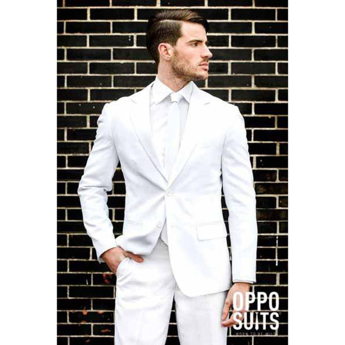 Suitmeister Medium Solid White Suit.