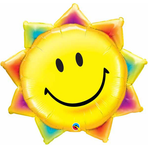 Sunshine Smile Face Balloon Package (35" Shape)