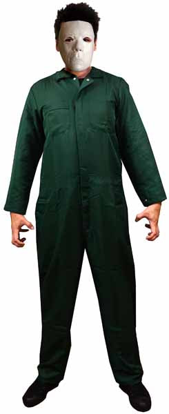 Halloween II Michael Myers Adult Coveralls Costume