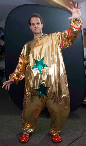 Killer Klowns from Outer Space Shorty Adult Costume, L-XL