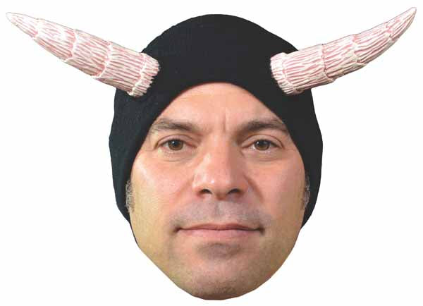 Black Devil Costume Cap