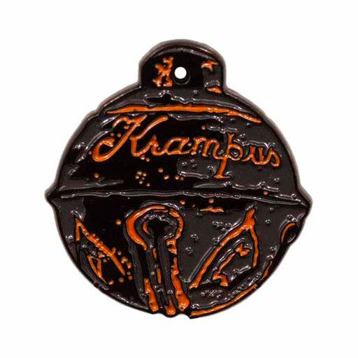 Krampus Bell Ornament Pin