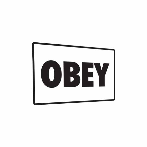 OBEY Aluminum Sign