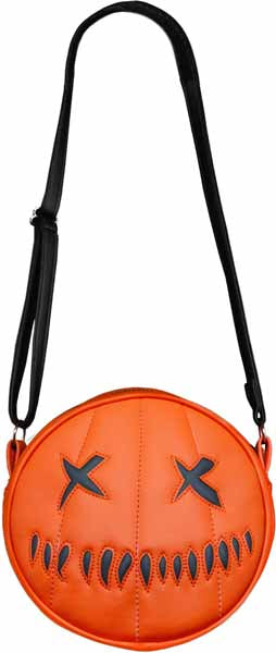 TRICK OR TREAT SAM OLANTERN PURSE BLACK
