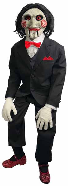 Saw Billy Puppet Prop with Sound and Motion