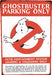 Ghostbusters Parking Only Metal Sign