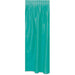 Teal Plastic Table Skirt - 29"X14'