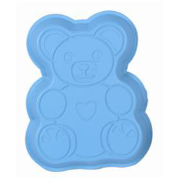 Teddy Bear Tray - Lt Blue Plastic (Blk)