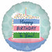 Satin Hbd Cake - 18" Round Xl Size With S40 Packaging
