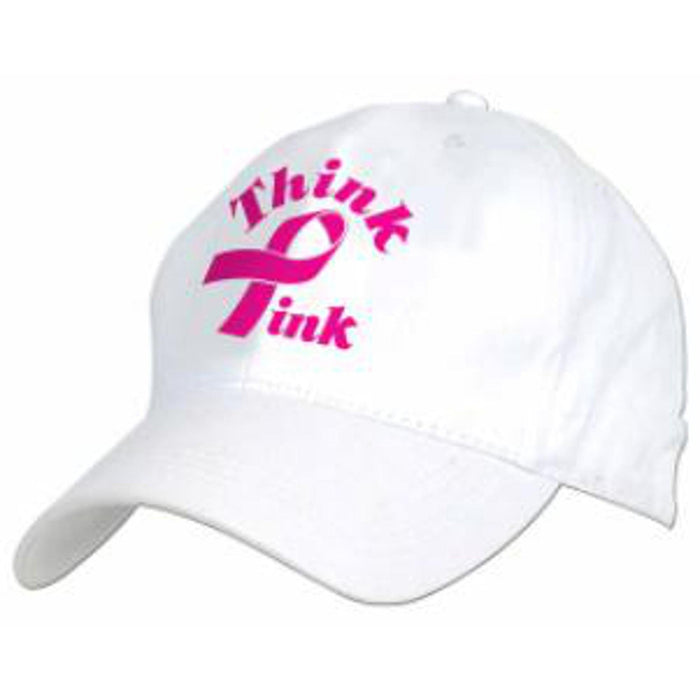 "Think Pink Adjustable Cap"