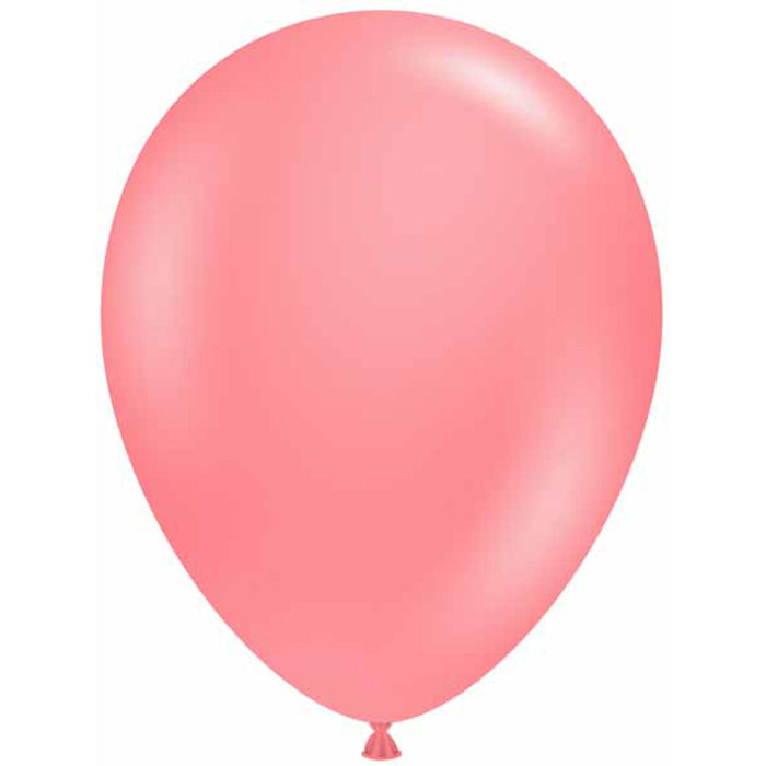 Tuftex 11" Coral Balloons (100/Pk)