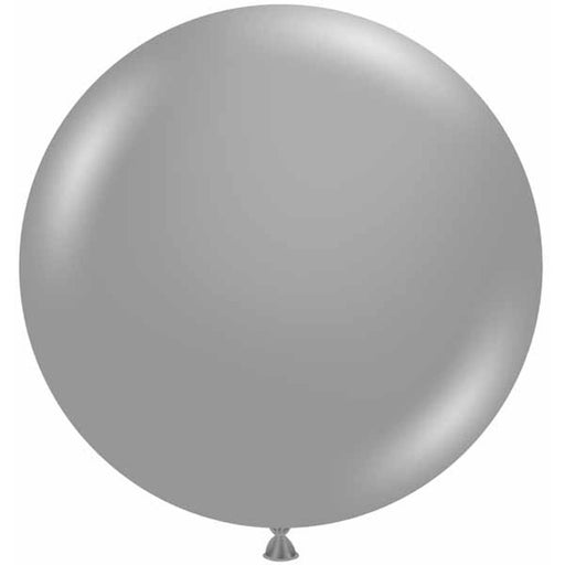 "Tuftex 24" Silver Metallic Balloons (25-Pack)"