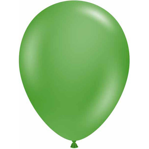 5'' Tuftex Green Latex Balloon (50/Pk)