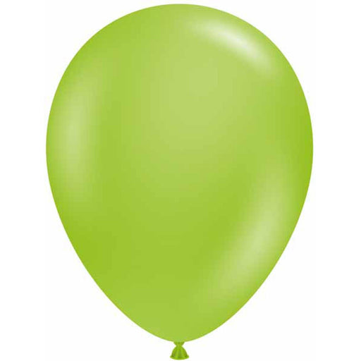 Tuftex 5" Lime Green Balloons - 50/Bag