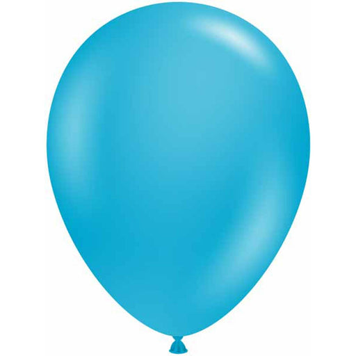 Tuftex 5" Turquoise Balloons - 50/Bag