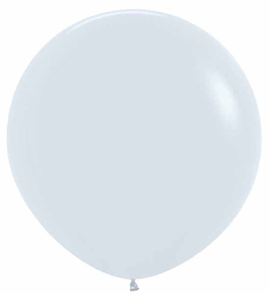 Sempertex White 36-Inch Latex Balloons, 2 Pack