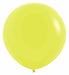 Sempertex Neon Yellow 24-Inch Latex Balloons, 10 Pack