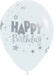 HBD FANTASY WHITE 11" SEMPERTEX 50/BG
