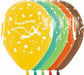 Sempertex 11-Inch Assorted Dinosaur Latex Balloons, 50 Count