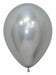 Sempertex Reflex Silver 18-Inch Latex Balloons, 25 Pack