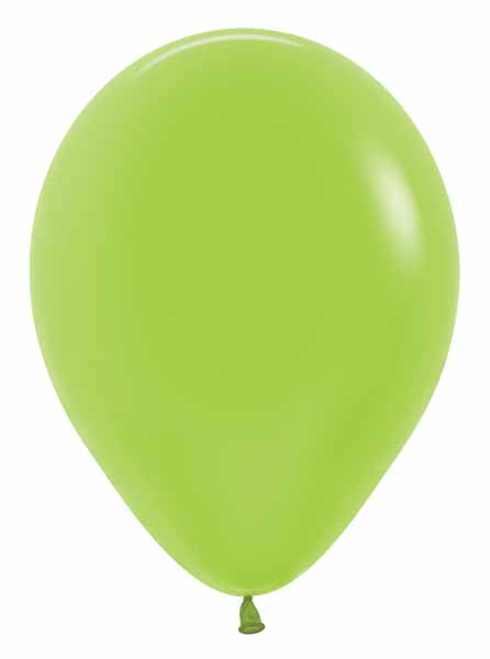 Sempertex Neon Green 11-Inch Latex Balloons, 50 Pack