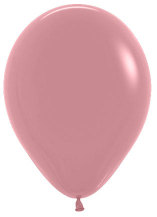 Sempertex Rosewood 11 Inch Latex Balloons, 50 Count