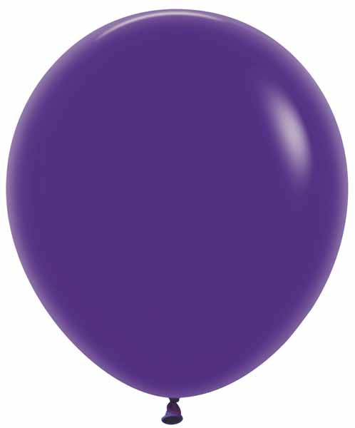 Sempertex Violet Purple 18 Inch Latex Balloons, 25 Count