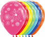 Sempertex 11-Inch Assorted Fireworks Latex Balloons, 50 Count