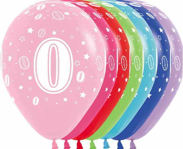 NUMBER "0" ASST 11" SEMPERTEX 50/BG