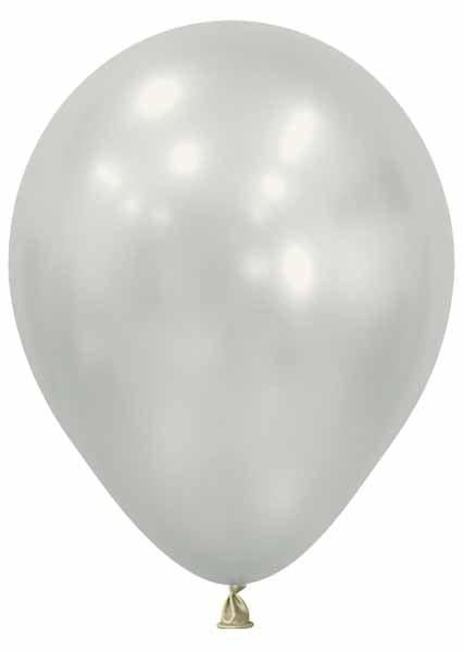 Sempertex 11-Inch Silk Oyster White Latex Balloons, 50 Count