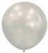 Sempertex 24-Inch Silk Oyster White Latex Balloons, 10 Pack
