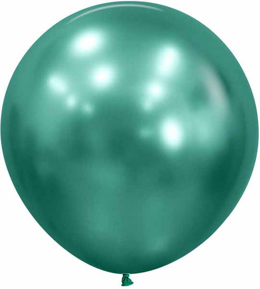 Sempertex Reflex Aurora Green 24-Inch Latex Balloons, 10 Count