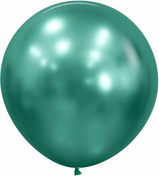 Sempertex Reflex Aurora Green 24-Inch Latex Balloons, 10 Count