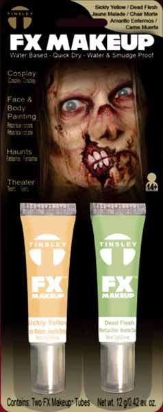 Tinsley Transfers Dead Flesh/Sickly Yellow FX Makeup