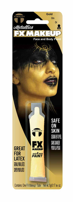 Tinsley Transfers Metallic Gold Face & Body Paint FX