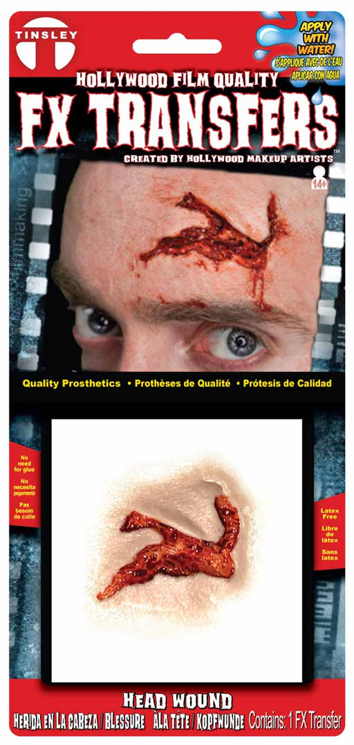 Tinsley Transfers Small FX Head Wound