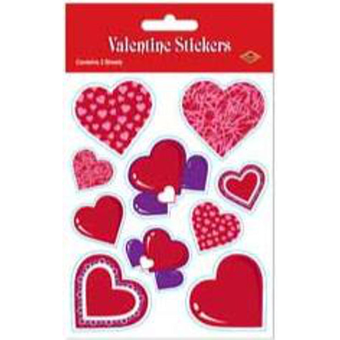 Valentine Hearts Decals.