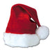 Velvet Santa Hat With Plush Trim.