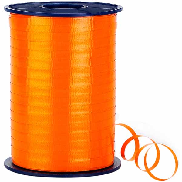Morex Orange Curling Ribbon, 500 Yards