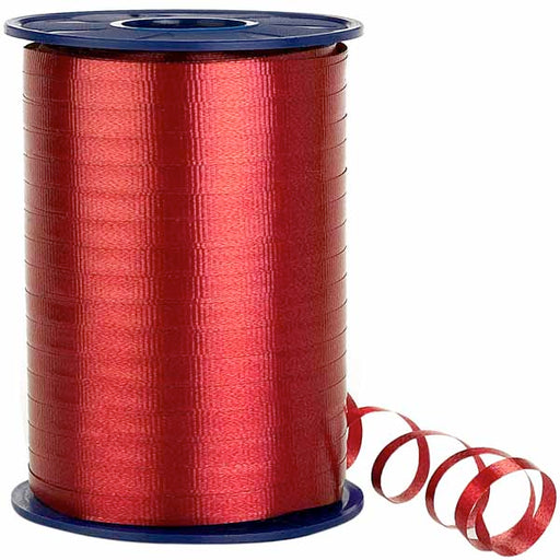 MOREX CURLING RIBBON RED 500YD #609