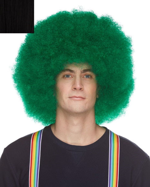 Black Afro Costume Wig