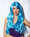 Carmen Cool Blue Costume Wig