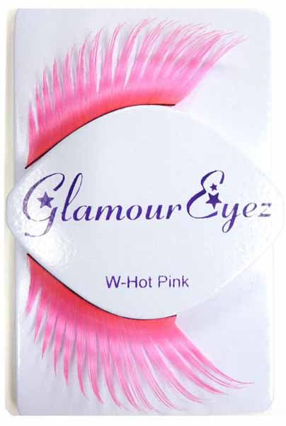Glamour Eyez Wicked Hot Pink False Eyelashes