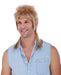 Honey Blonde Mullet Costume Wig